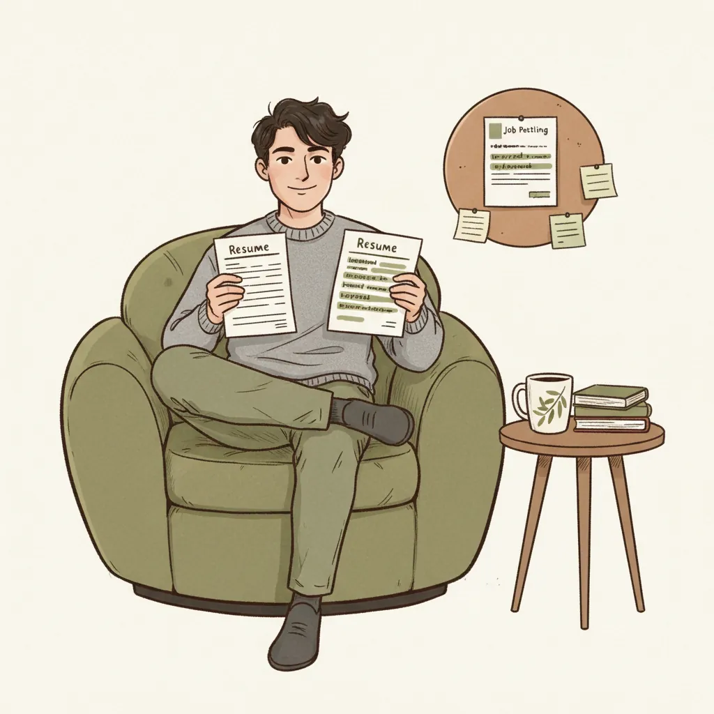 How to Tailor Your Resume to a Job Description illustration